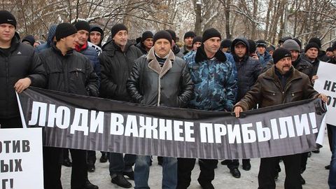 Sankt-Peterburgda haydovchilarning norozilik aksiyasi koordinatori qo‘lga olindi