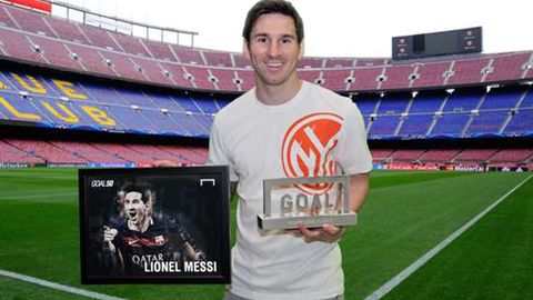 Messi to‘rtinchi bor Goal 50 sovrini sohibiga aylandi