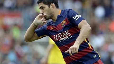 «Барселона» ҳужумчиси Луис Суарес фаолиятидаги 300-голни урди