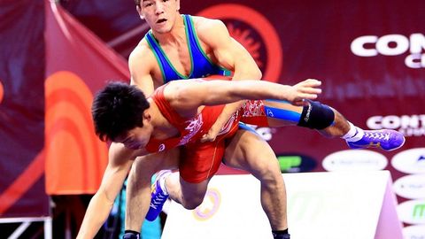 Ўзбекистонлик курашчи Элмурот Тасмуродов Бокуда ўтказилган Гран-прида кумуш медалга сазовор бўлди