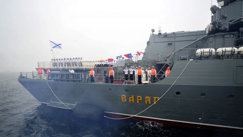 Rossiya kemalari “Indra” harbiy mashg‘ulotlarida qatnashish uchun Hindistonga keldi