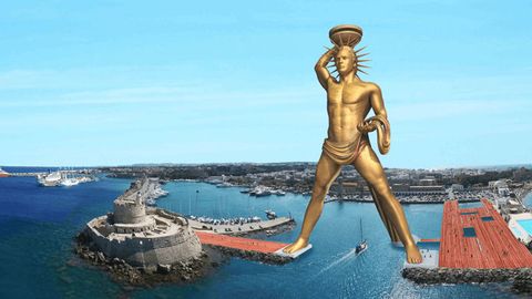 Gretsiyada dunyoning yetti mo‘jizasidan birini tiklashga qaror qilindi