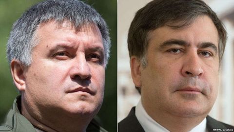 Ukraina ichki ishlar vaziri Saakashvilini sudga berdi