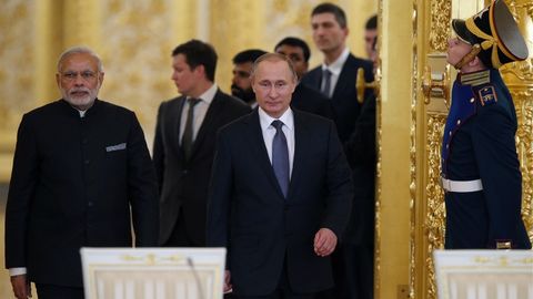 Putin va Narendra Modi qo‘shma bayonot qabul qildi