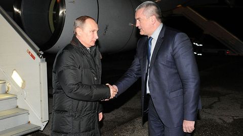Vladimir Putin Qrimga keldi