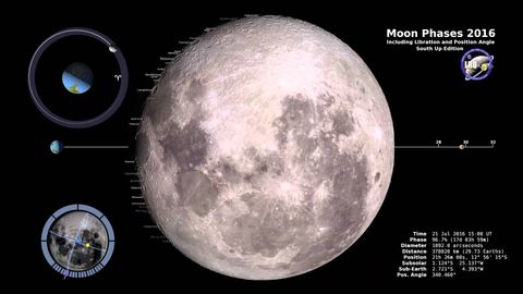 NASA Oyning 2016-yilgi barcha fazalari aks etgan hayratlanarli suratlarni namoyish etdi (video)