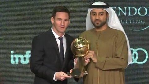 Globe Soccer Awards: Месси — йилнинг яхши футболчиси, «Барселона» — энг яхши клуби