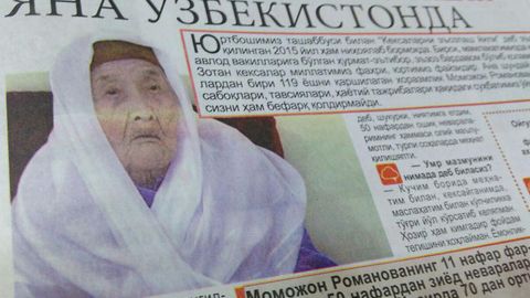 Жаҳоннинг энг кекса аёли Ўзбекистонда истиқомат қилаётгани эълон қилинди