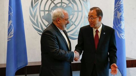 Eron tashqi ishlar vaziri Pan Gi Munga Saudiya Arabistoni ustidan shikoyat qildi