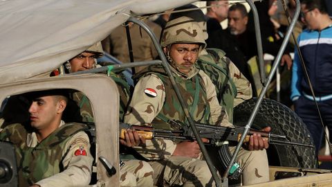 Sinay shimolida terrorchilar uyushtirgan hujum oqibatida 5 nafar politsiyachi halok bo‘ldi