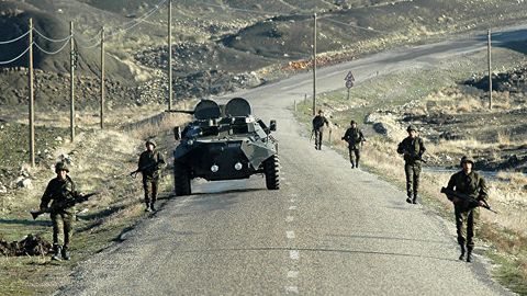 Turkiyada kurd jangarilari o‘rnatgan minaning portlashi natijasida ikki harbiy halok bo‘ldi