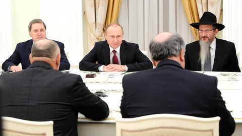 Putin yevropalik yahudiylarga Rossiyaga ko‘chib o‘tishni taklif etdi