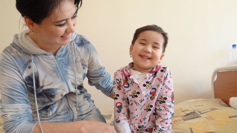 Жажжи Бибисорани туғма юрак хасталигидан халос этган акция