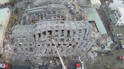 Тайвандаги зилзила қурбонлари сони 115 кишига етди 