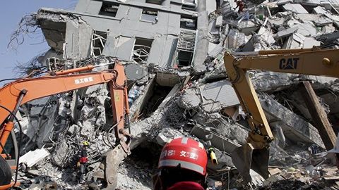Tayvanda sodir bo‘lgan zilzila qurbonlari soni 60 kishiga yetdi
