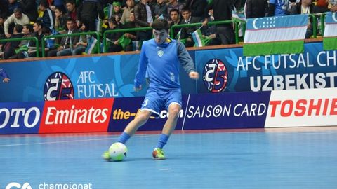 O‘zbekiston futzal terma jamoasi Osiyo chempionatida muddatidan avval chorak finalga yo‘llanma oldi