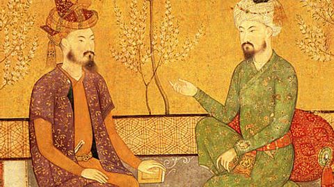 Test: Bobur she’rlaridagi tushib qolgan so‘zlarni toping