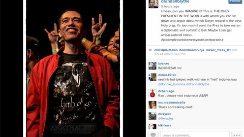 Indoneziya prezidenti qalloblarga barham berish uchun Instagram’da sahifa ochdi