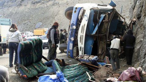 Boliviyada avtobus va yuk mashinasining to‘qnashuvi natijasida 6 kishi halok bo‘ldi