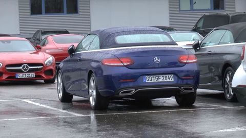 Mercedes-Benz C-Class кабриолети суратлари премьерадан аввал тарқалиб кетди