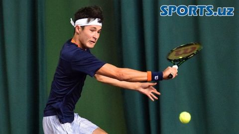 O‘zbekistonlik Jo‘rabek Karimov Toshkentdagi tennis musobaqasini muvaffaqiyatli boshladi