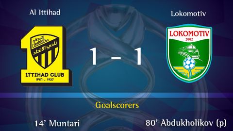 OChL, 2-tur. “Lokomotiv” “Al-Ittihod” maydonida durangga erishdi