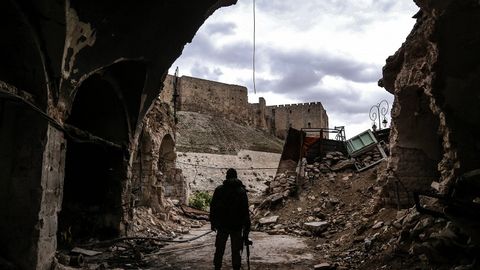 Suriyaning Aleppo shahrida minomyot hujumi oqibatida 14 kishi halok bo‘ldi