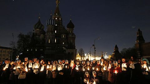 Россия шаҳарларида «Ер соати» акциясини Ростов-Дондаги самолёт ҳалокати қурбонлари хотирасига бағишлашди