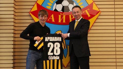 Андрей Аршавин Қозоғистоннинг «Қайрат» клуби билан шартнома имзолади