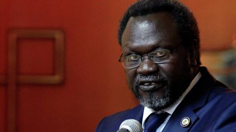 Janubiy Sudan isyonchilari yetakchisi vitse-prezident lavozimini egalladi