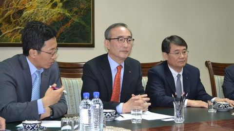 Axborot texnologiyalari va kommunikatsiyalarini rivojlantirish vazirligida LG CNS prezidenti bilan uchrashuv bo‘lib o‘tdi