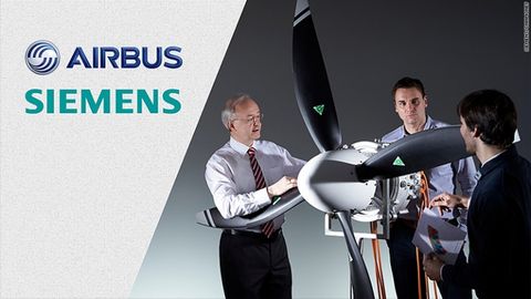 Airbus va Siemens elektrik samolyotlar ishlab chiqish bo‘yicha hamkorlikni yo‘lga qo‘yadi