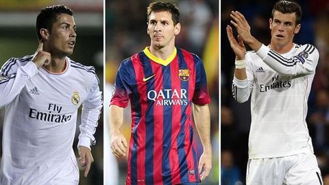 Ronaldu, Messi va Beyl 2015/16-yilgi YeChL mavsumining ramziy termasidan joy oldi
