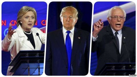 Трамп ва Сандерс Ғарбий Виргиниядаги дастлабки сайловларда ғолиб чиқди