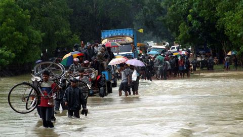 Shri-Lankadagi toshqinlar oqibatida 12 kishi halok bo‘ldi