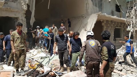 BMT Aleppodagi janglarda yuzlab kishilar halok bo‘lgani va yaralanganini ma’lum qildi