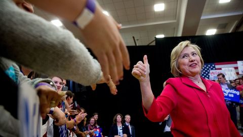 Hillari Klinton Kentukkida bo‘lib o‘tgan praymerizda bazo‘r g‘alaba qozondi