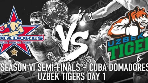 Uzbek Tigers жамоаси WSB ярим финал дастлабки баҳсида Cuba Domadores’га мағлуб бўлди