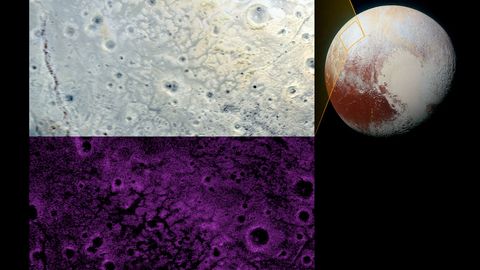 Plutonda “Venera yeri” deb nom olgan g‘ovak mintaqa aniqlandi