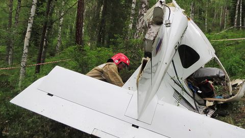 Олтойда А-33 самолёти қулаши ва 2 кишининг ўлими бўйича жиноий иш очилди