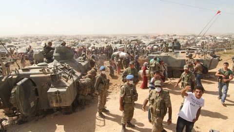 Сурия армияси ИШИД назоратидаги Ракка вилояти чегарасини кесиб ўтди