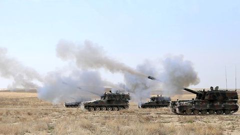 Туркия артиллерияси ва коалиция зарбалари туфайли ИШИДнинг 10 нафар жангариси ўлдирилди