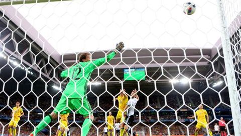 Yevro—2016. Chempionlik uchun asosiy da’vogar deya qaralayotgan Germaniya Ukrainani mag‘lub etdi