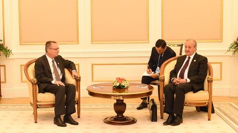 Abdulaziz Kamilov BMT Bosh kotibi o‘rinbosari bilan uchrashdi