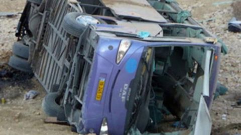 Misrda avtobusning ag‘darilib ketishi oqibatida 4 nafar o‘quvchi halok bo‘ldi