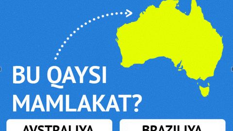 Test: Mamlakatni uning chegaralari chizmasi bo‘yicha taniy olasizmi?