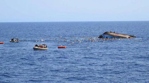 Krit sohillarida g‘arq bo‘lgan kemadagi 350 muhojirdan 10 nafari halok bo‘ldi