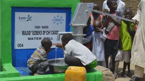 Chikagolik o‘zbeklar Chaddagi qishloqlardan birini ichimlik suvi bilan ta’minladi (video)