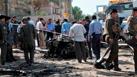 Bag‘dod shimolidagi bozorda sodir etilgan portlashda 9 kishi halok bo‘ldi