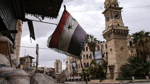 БМТ ходими Алеппонинг ўққа тутилиши оқибатида ҳалок бўлди